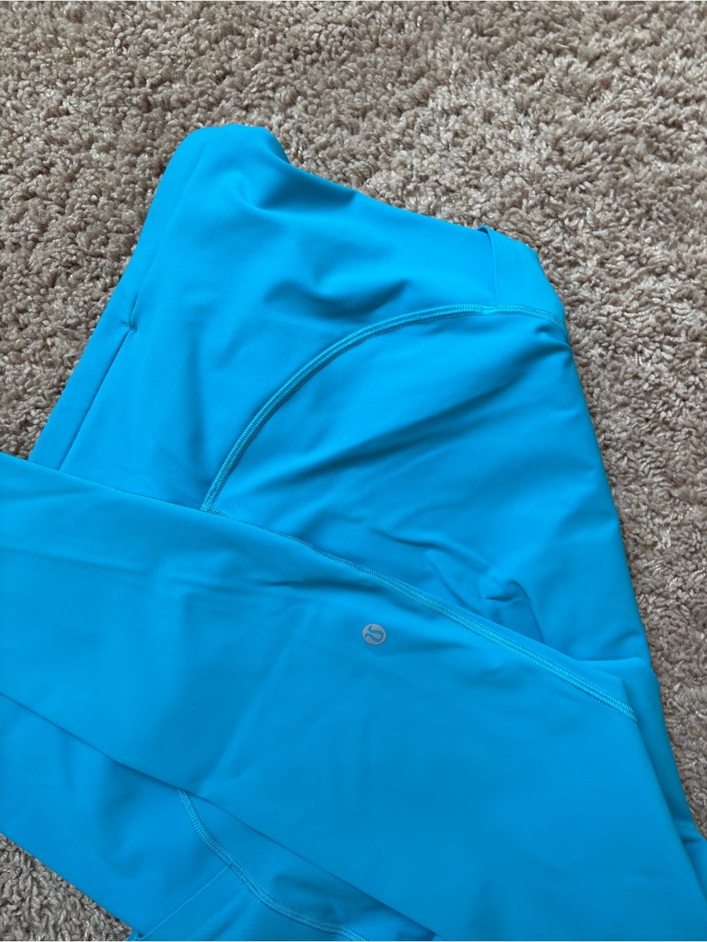 lululemon athletica Bright Teal High-Rise Leggings